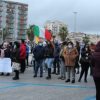 Canicattì, manifestazione contro il green pass in Largo Aosta