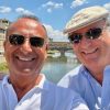 Carlo Conti, Gerry Scotti e quel selfie a Firenze